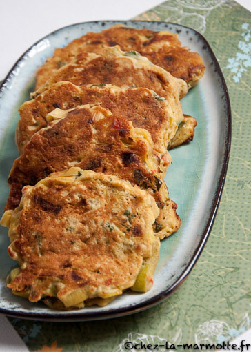 Les beignets de poireaux de Yotam Ottolenghi (tirée du livre 